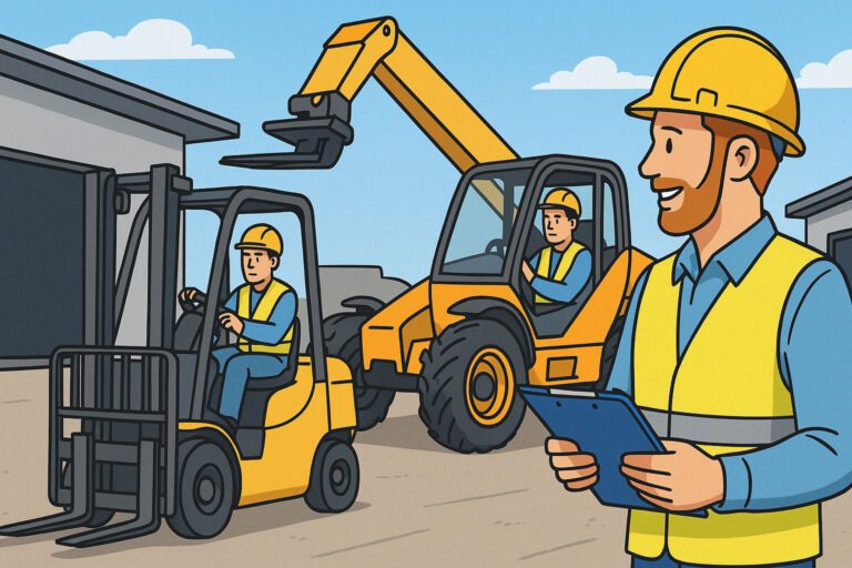 staplerschein und maschinenschulungen