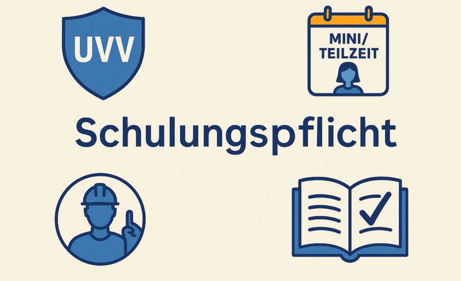 schulungspflicht bei minijob und teilzeit uvv 2