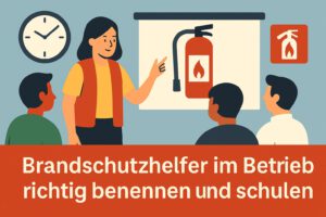 brandschutzhelfer im betrieb richtig benennen schulen