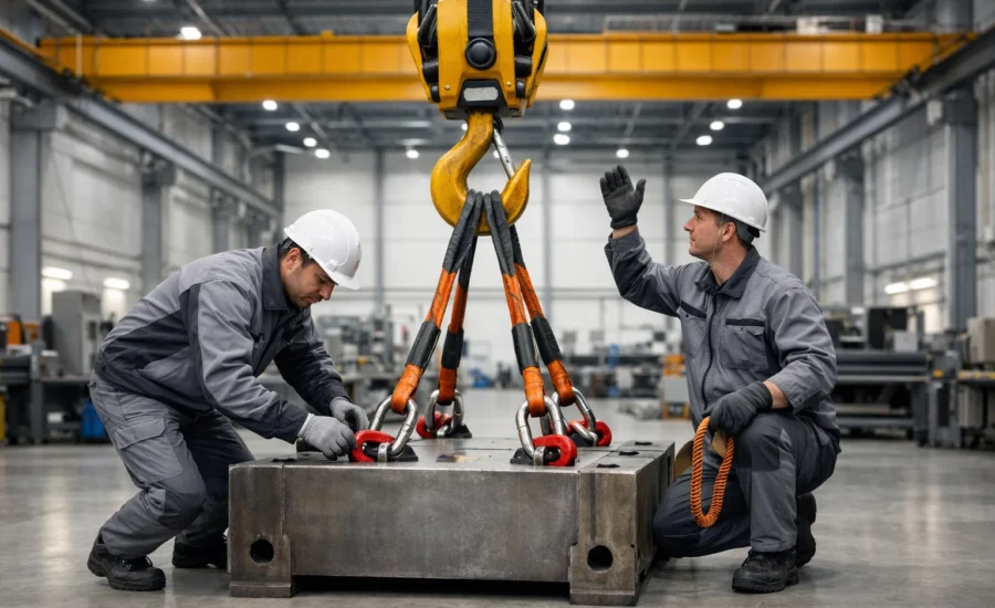 kranschulungen im ueberblick hallenkran anschlagen von lasten