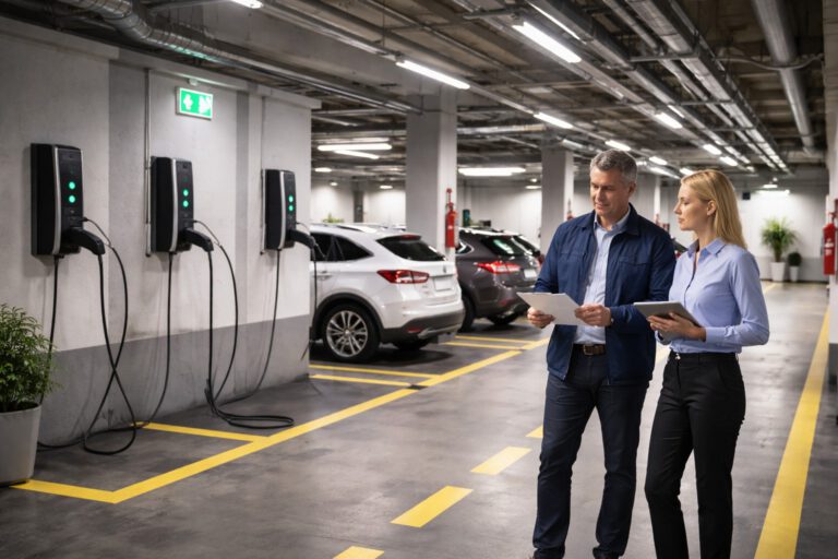 elektrofahrzeuge im unterrnehmen brandschutz und ladeinfrastruktur oganisieren