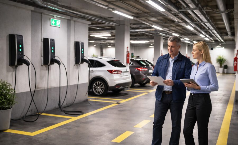 elektrofahrzeuge im unterrnehmen brandschutz und ladeinfrastruktur oganisieren