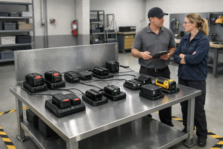 lithium ionen akkus im brandschutz risiken regeln checklisten fuer unternehmen