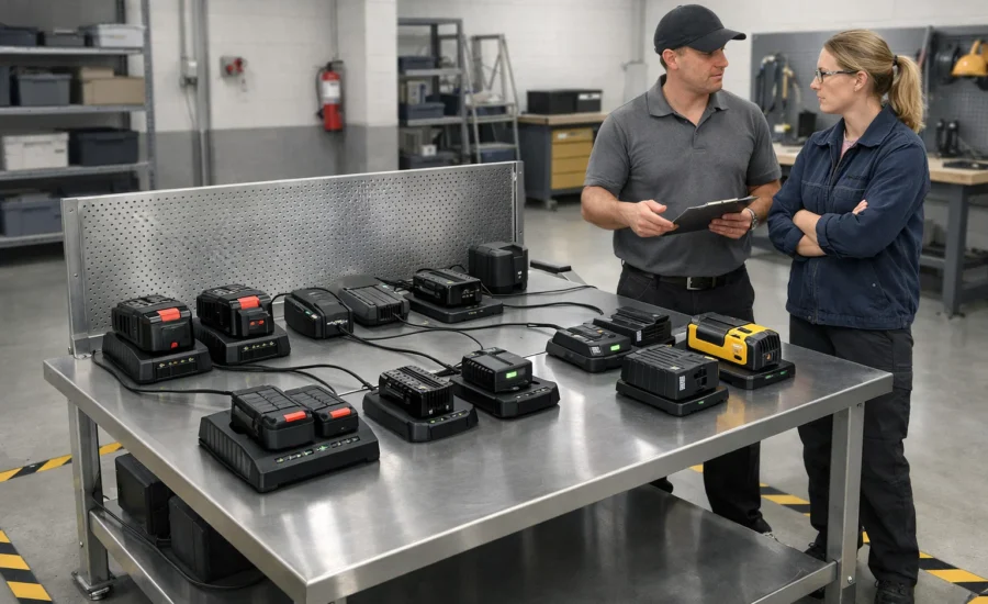 lithium ionen akkus im brandschutz risiken regeln checklisten fuer unternehmen