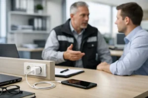 private elektrogeraete im betrieb regeln zu ladegeraeten radios und homeoffice