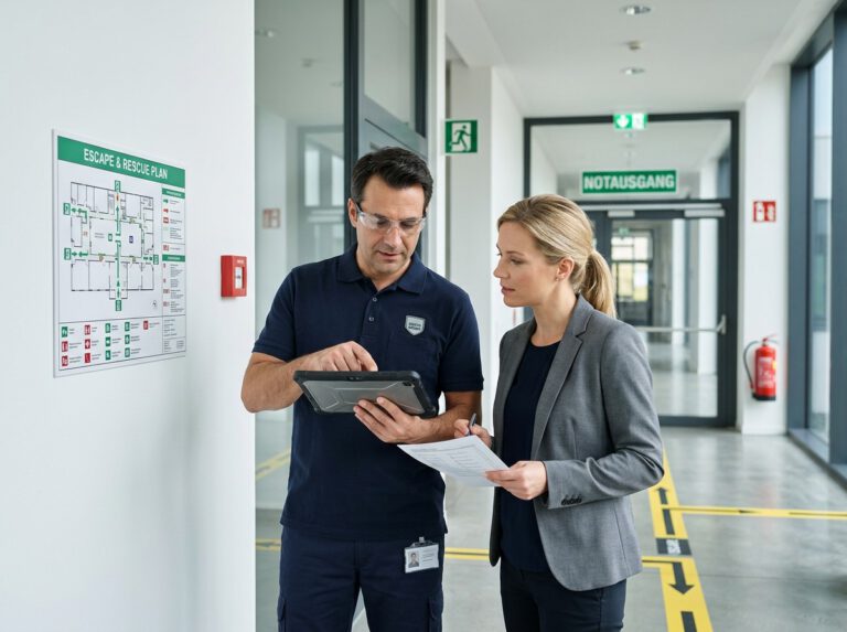 flucht und rettungsplaene unternehmen aktualisierung