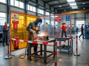 heissarbeiten schweissen trennen schleifen brandschutz pad kempf